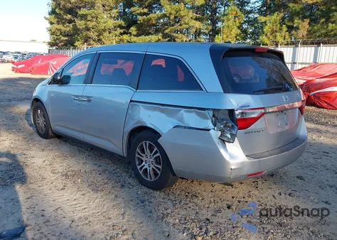 2011 Honda Odyssey Ex-L from USA, damaged, VIN 5FNRL5H62BB072519